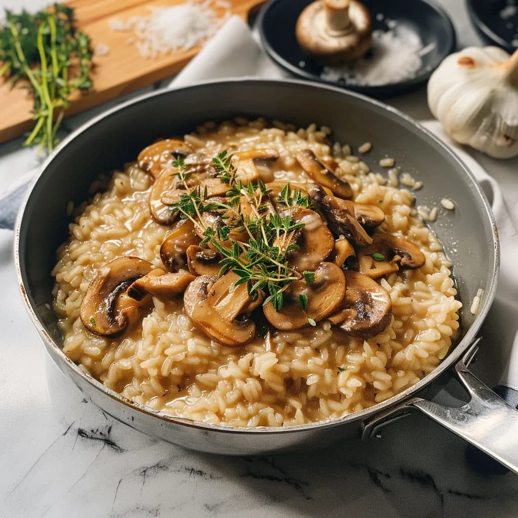Risotto aux champignons
