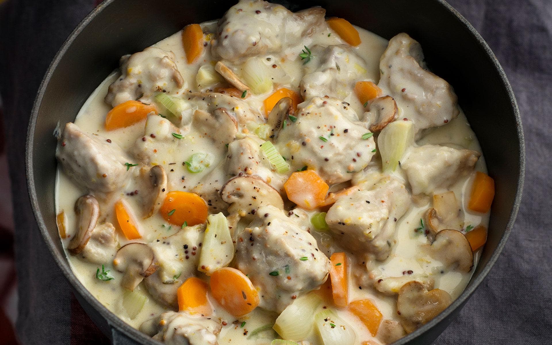 Blanquette de veau traditionnelle