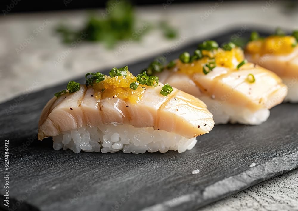 Nigiri hamachi zushi