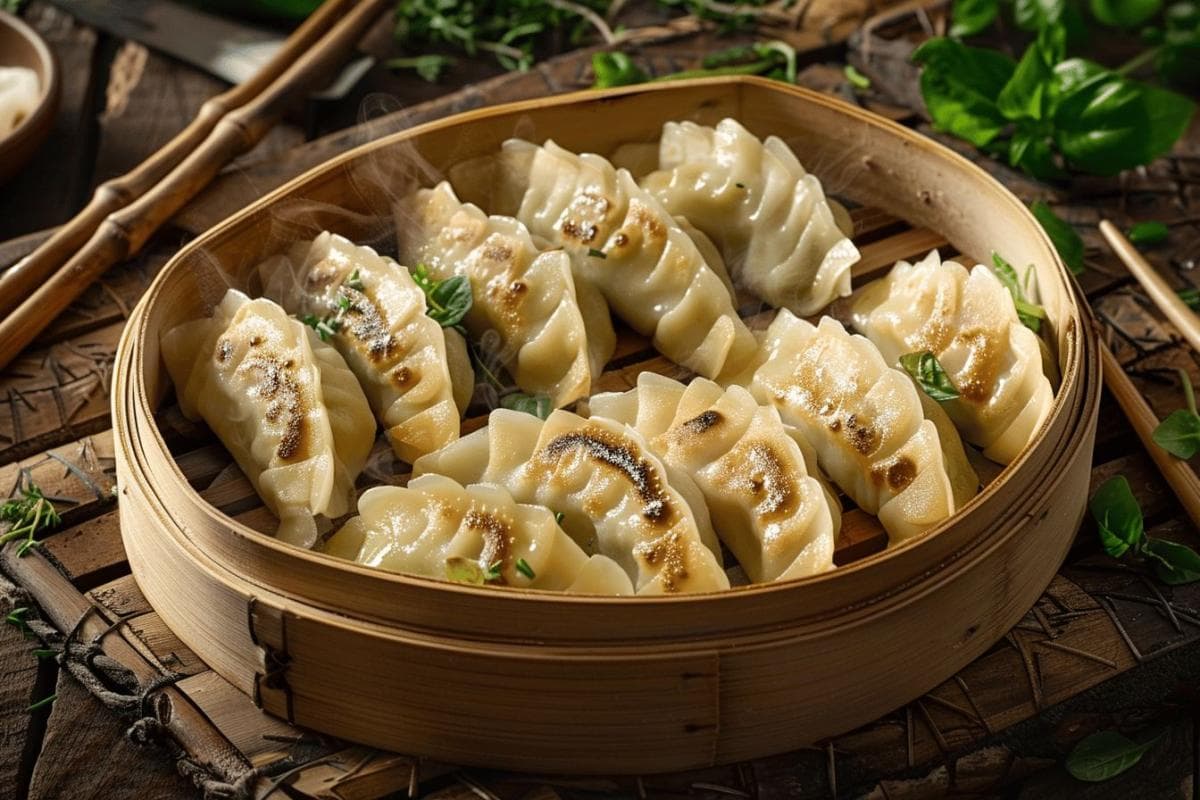Jiaozi – raviolis chinois