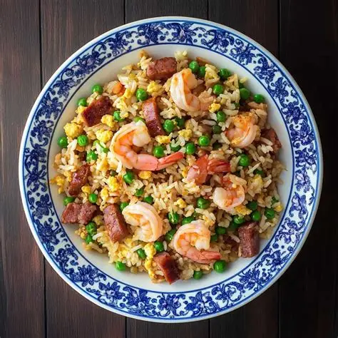 Riz sauté Yangzhou (扬州炒饭 – Yángzhōu Chǎofàn)