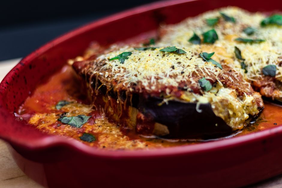 Aubergines à la parmesane