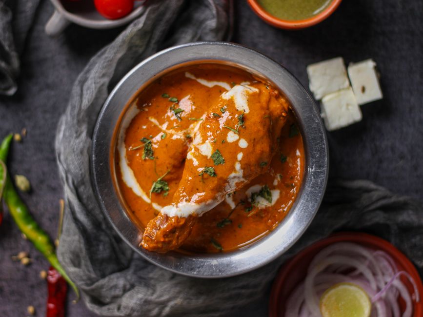 Butter chicken (poulet au beurre)