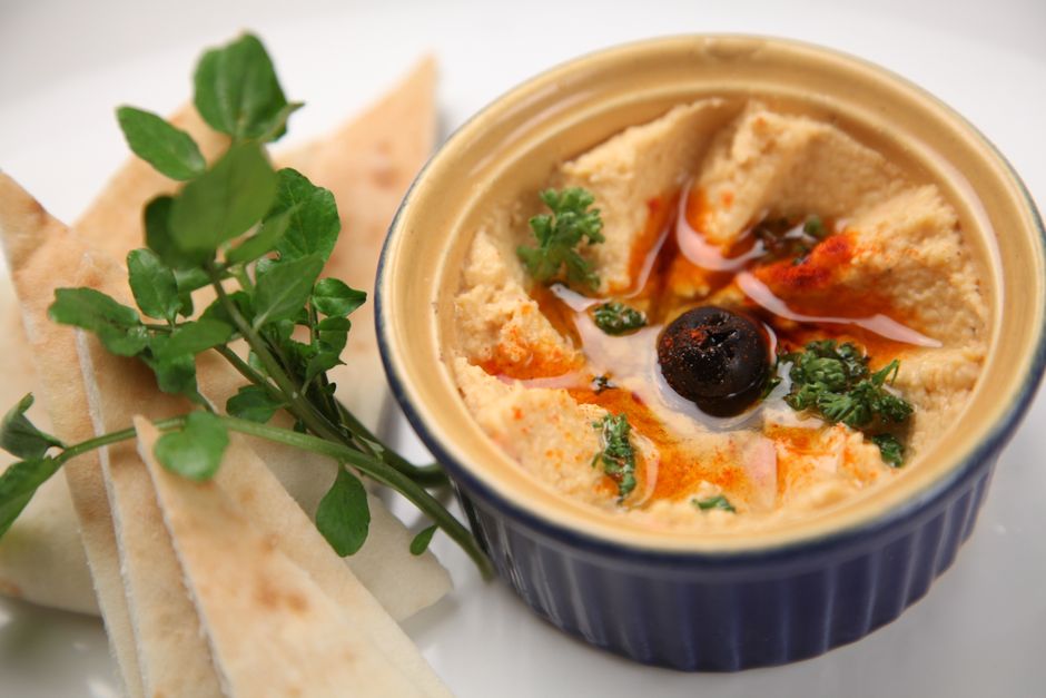 Houmous maison — photo du plat