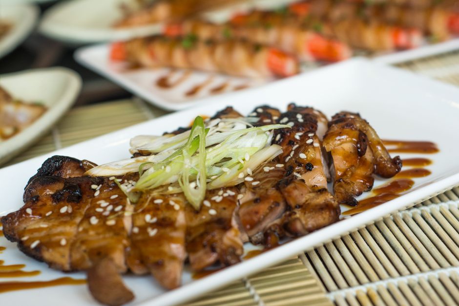 Poulet teriyaki — photo du plat