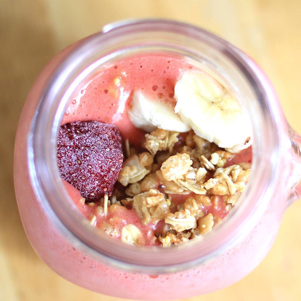 Banana Strawberry Smoothie — photo du plat
