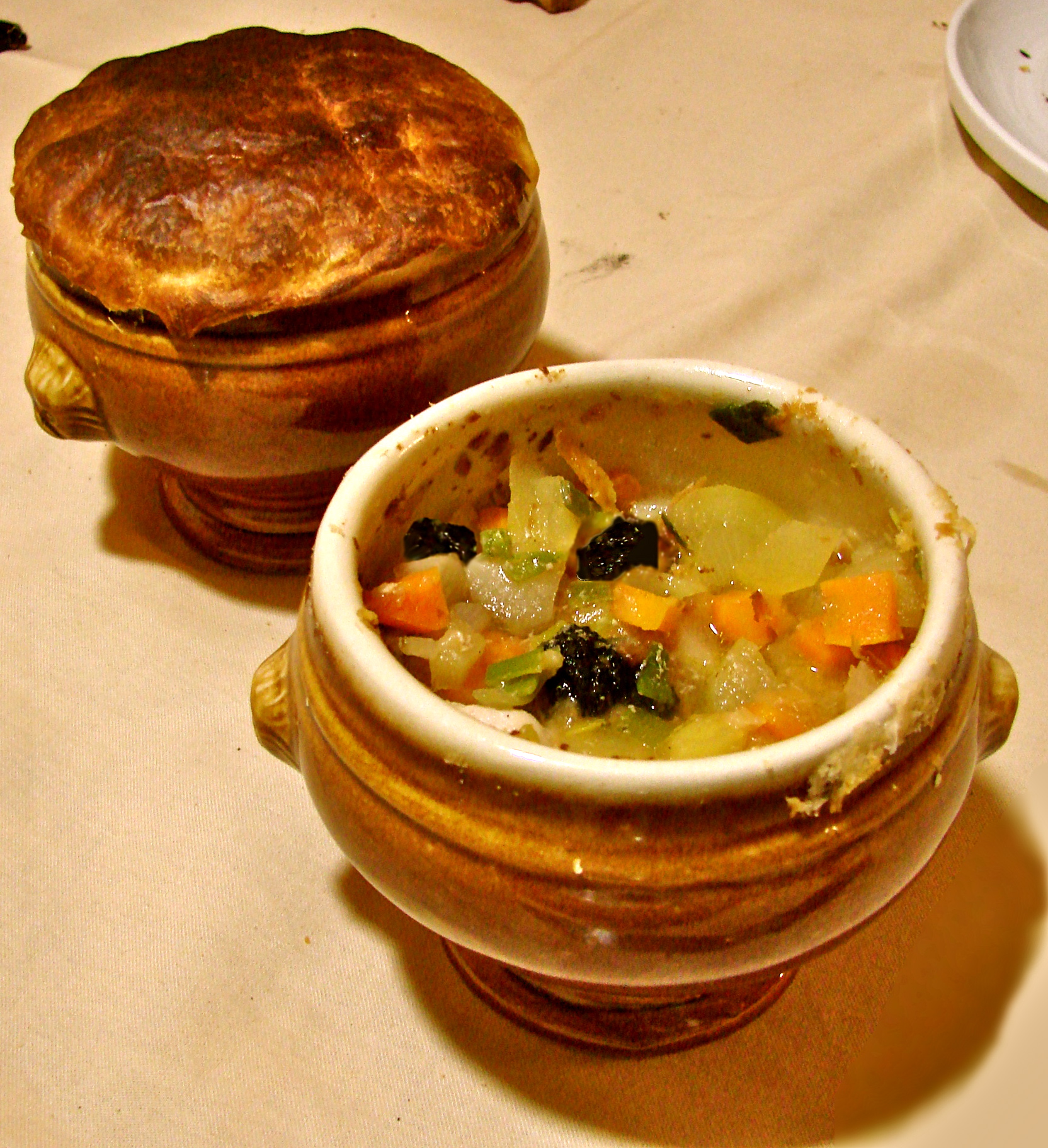 Paul Bocuse's Black Truffle Soup V.G.E.