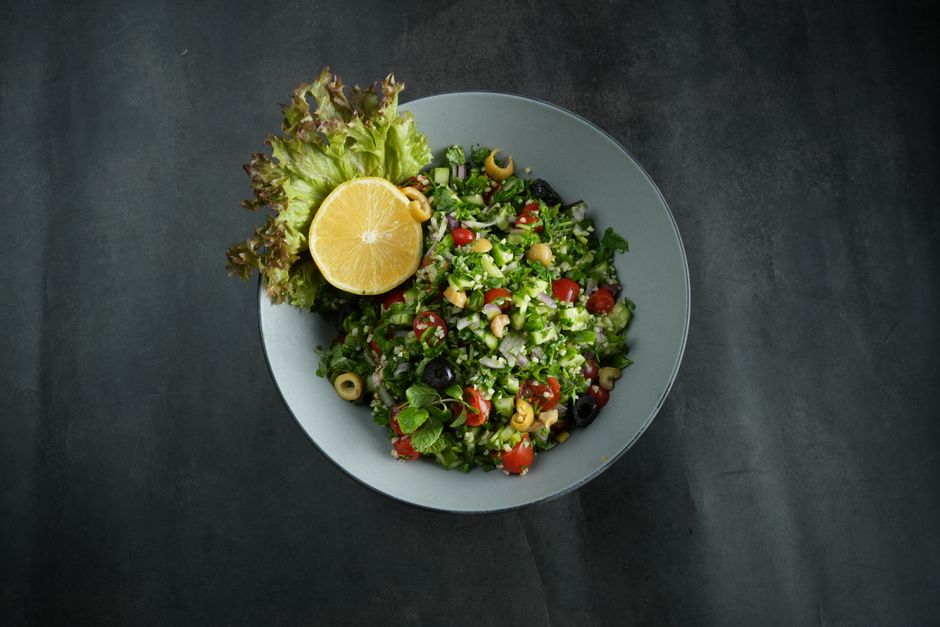 Lebanese Tabbouleh with Parsley