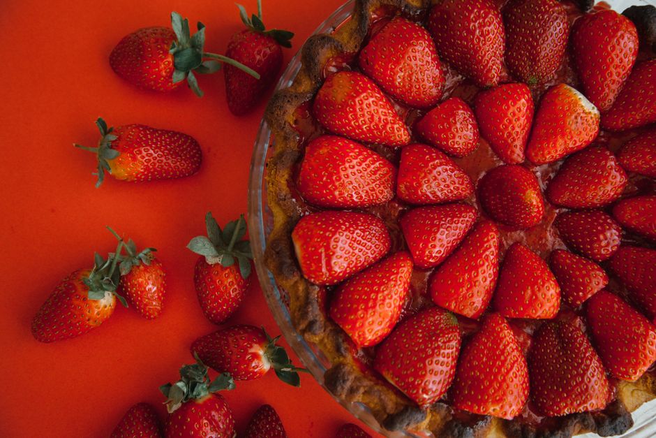 Strawberry Tart with Pastry Cream — photo du plat